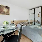 Апартаменты Beige And Grey In With Balcony Close To The By Renters *