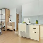 Beige And Grey In With Balcony Close To The By Renters *