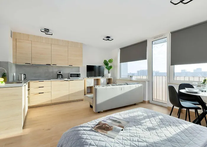 Beige And Grey In With Balcony Close To The By Renters