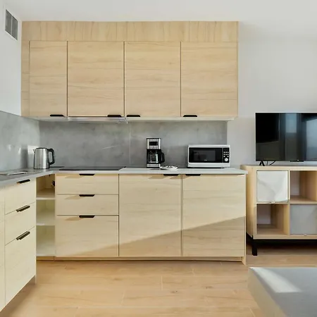 Beige And Grey In With Balcony Close To The By Renters *