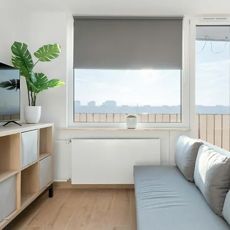 Beige And Grey In With Balcony Close To The By Renters *